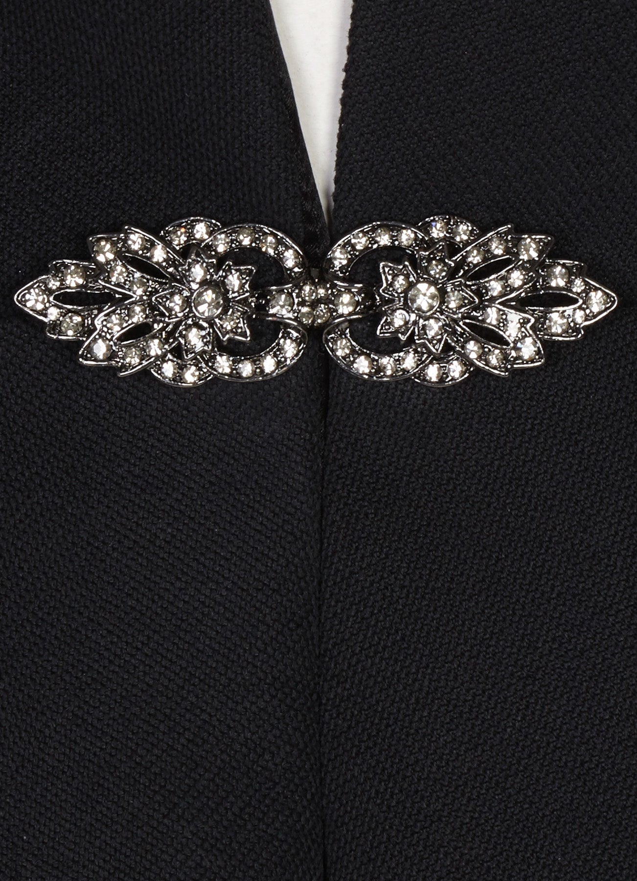 DULWICH JACKET | BLACK SILK TWILL