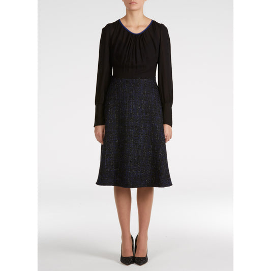 ESMERELDA DRESS | SILK AND BOUCLE