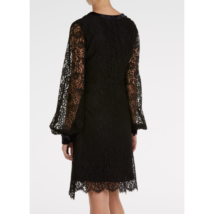 HARITA DRESS | BLACK LACE