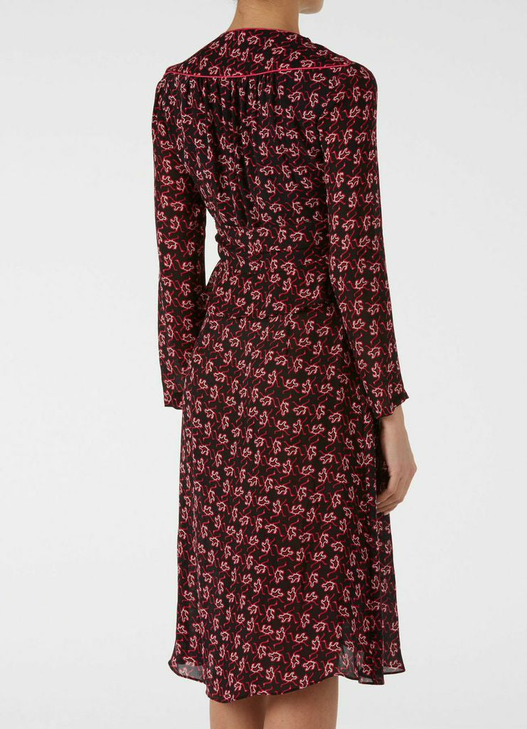 MIA DRESS | OSTRICH PRINT