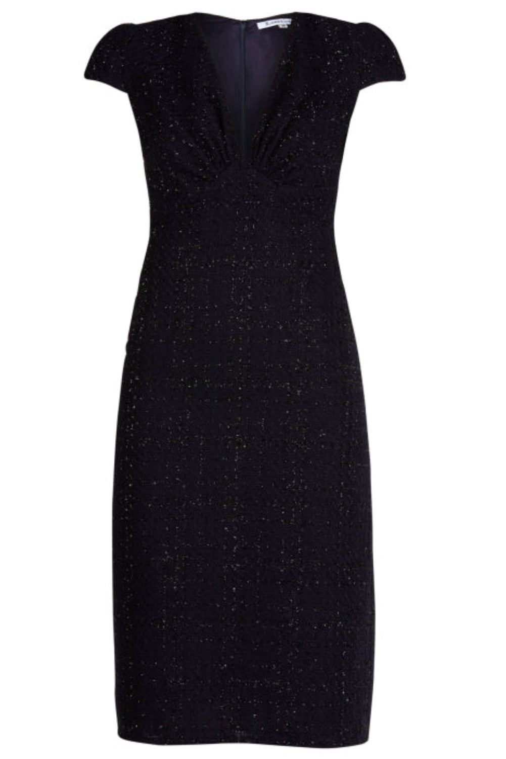 INDY DRESS | NAVY SPARKLE BOUCLE