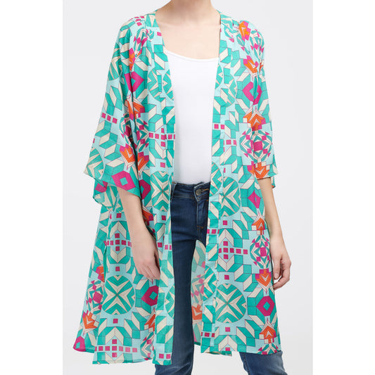 KIMONO | GEOMETRIC PRINT