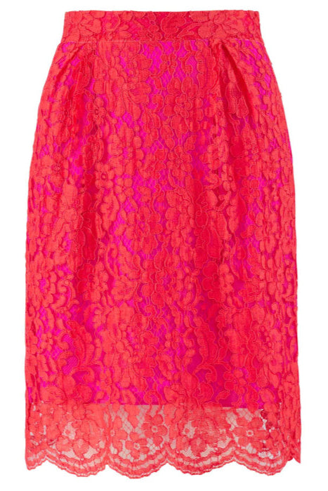 PENCIL SKIRT | LACE