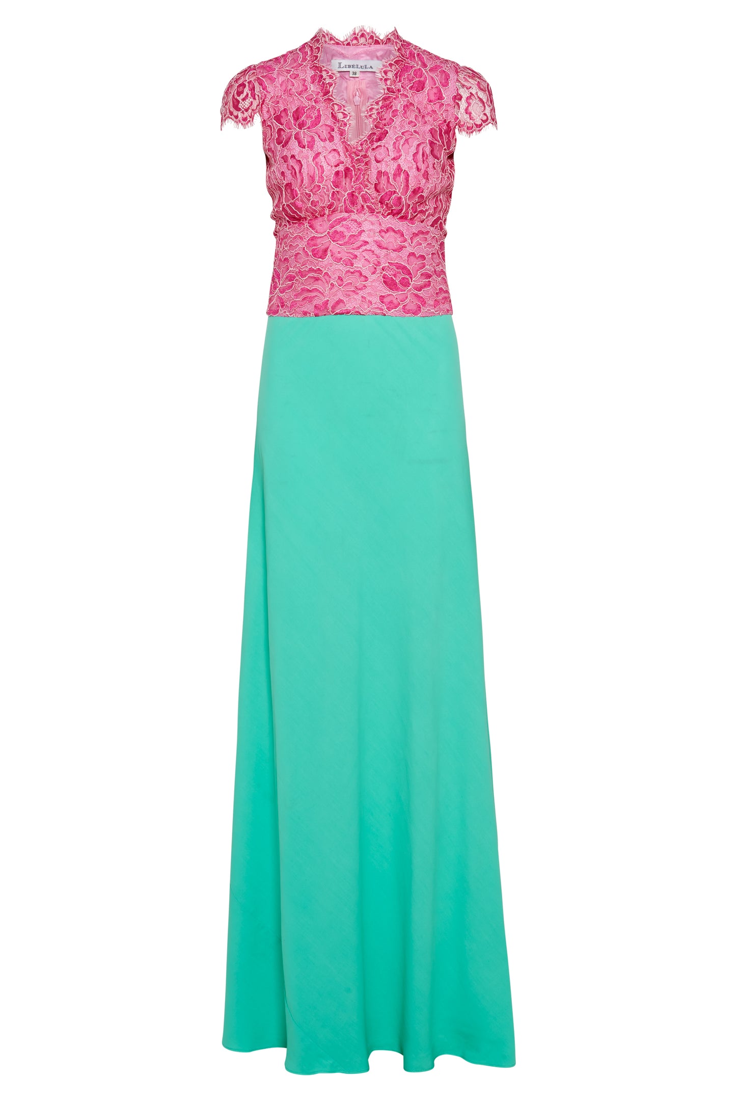 LONG WILLOW DRESS | LACE & SILK