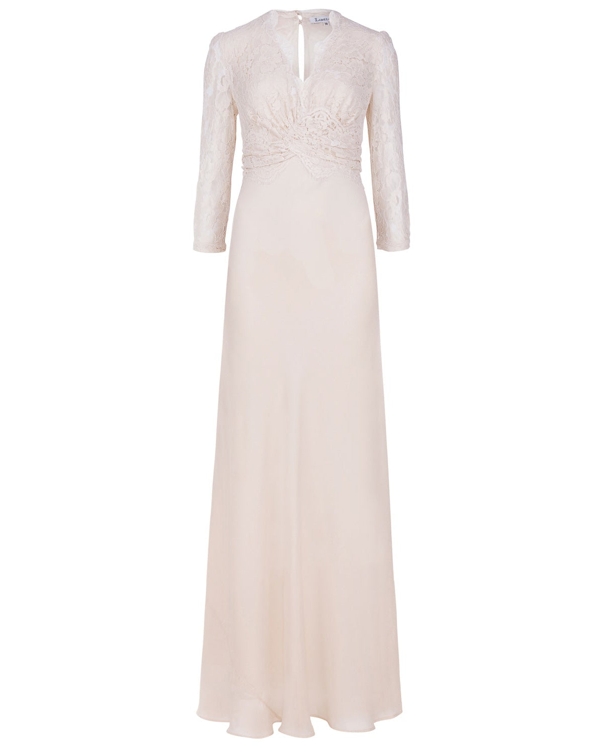 BRIDAL | LONG MILLIE DRESS | LACE & SILK