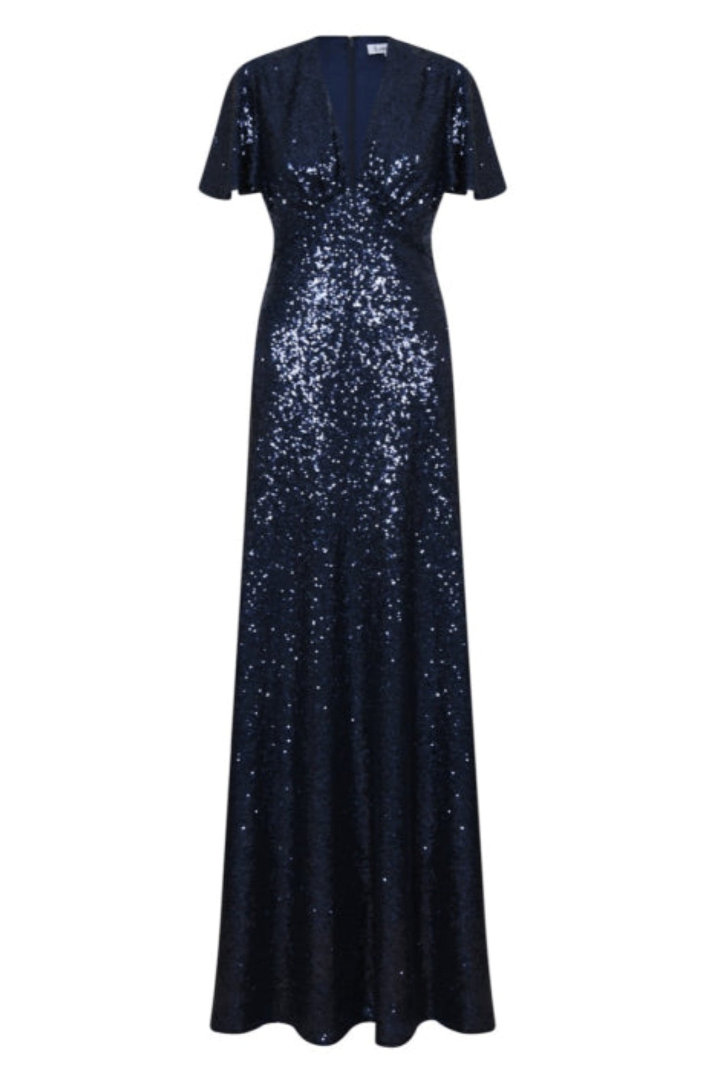 LONG TAMMIM DRESS | NAVY SEQUINS
