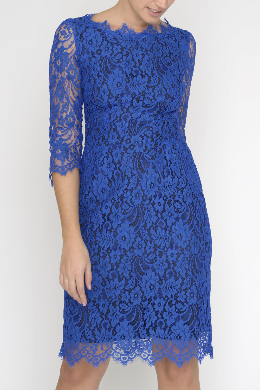 LONGER FLORENCE DRESS | BLUE LACE