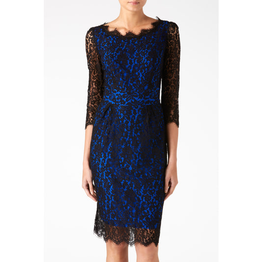 LONGER FLORENCE DRESS | BLACK LACE