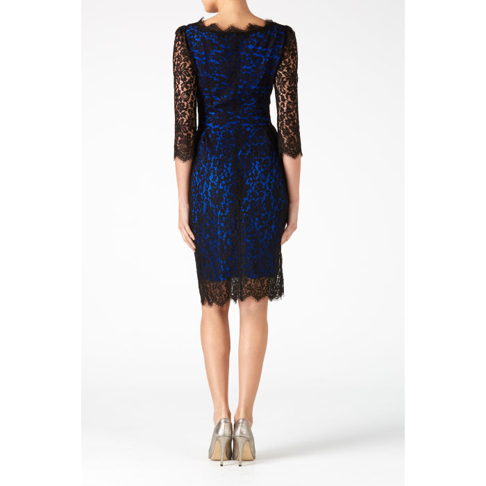 LONGER FLORENCE DRESS | BLACK LACE