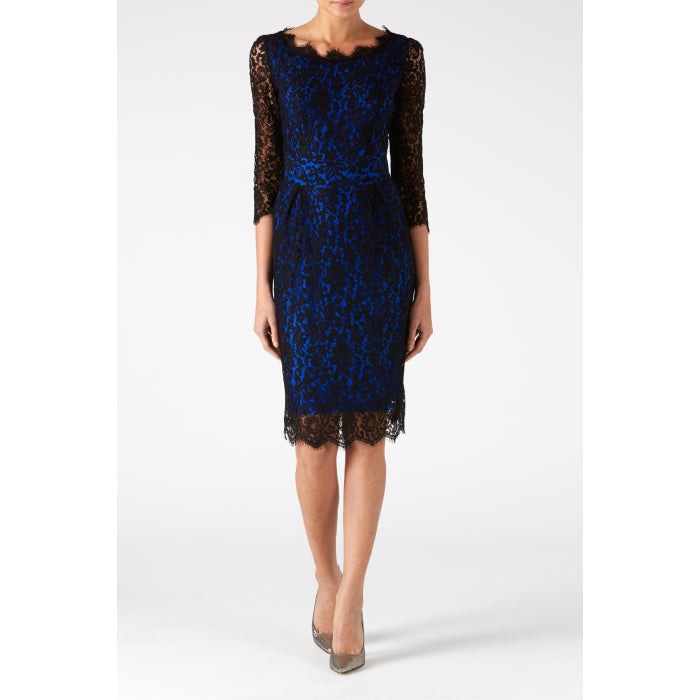 LONGER FLORENCE DRESS | BLACK LACE