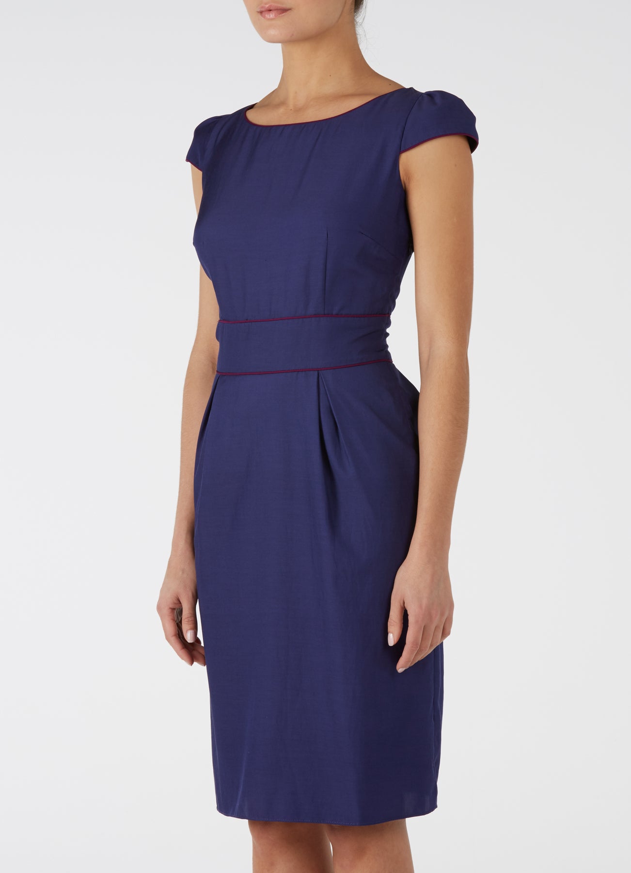 LONGER FLORENCE DRESS | SILK OTTOMAN