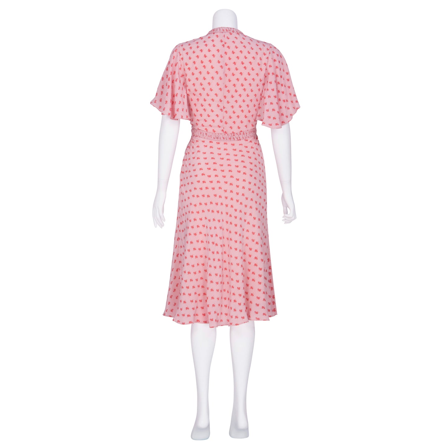 MIMA DRESS | PINK BUG PRINT