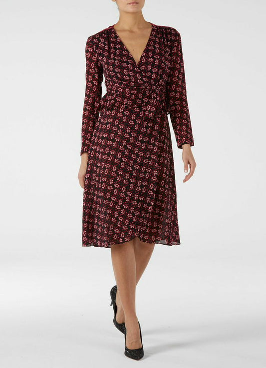 MIA DRESS | OSTRICH PRINT