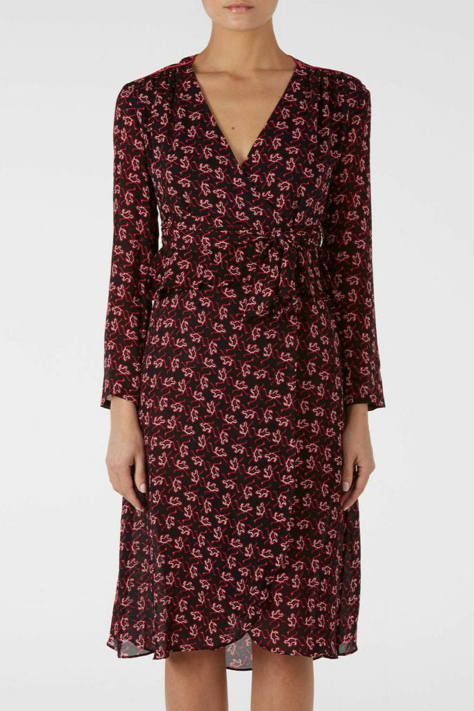 MIA DRESS | OSTRICH PRINT