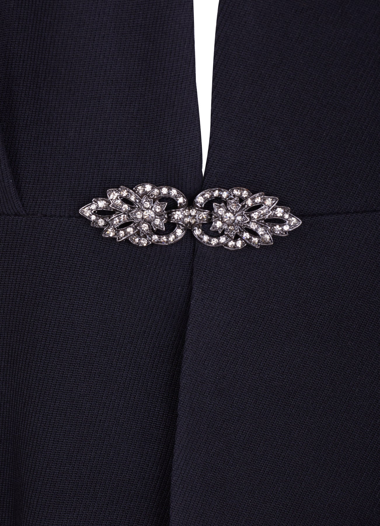 DULWICH COAT | BLACK SILK TWILL