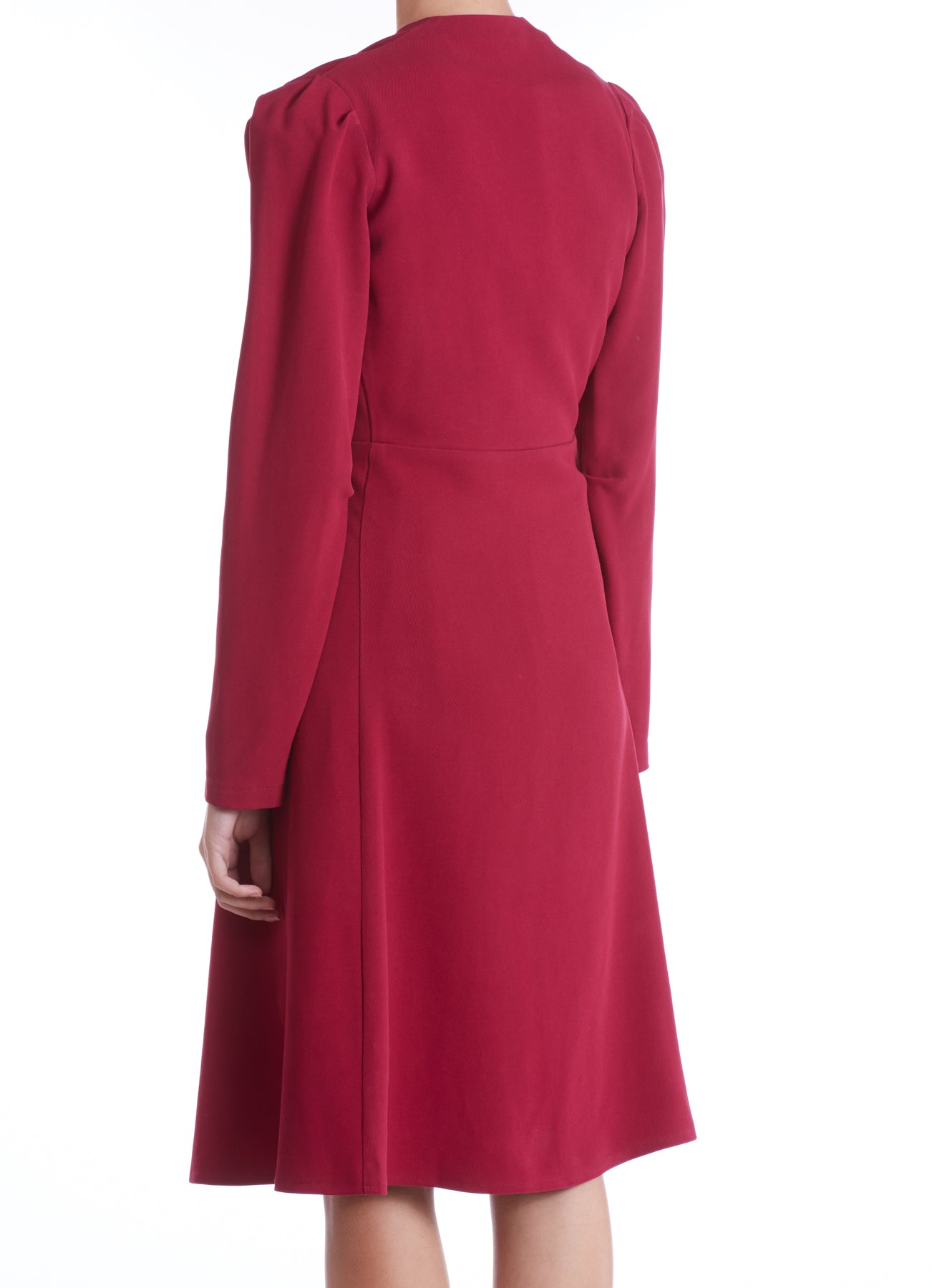 DULWICH COAT | BRIGHT RED SILK TWILL