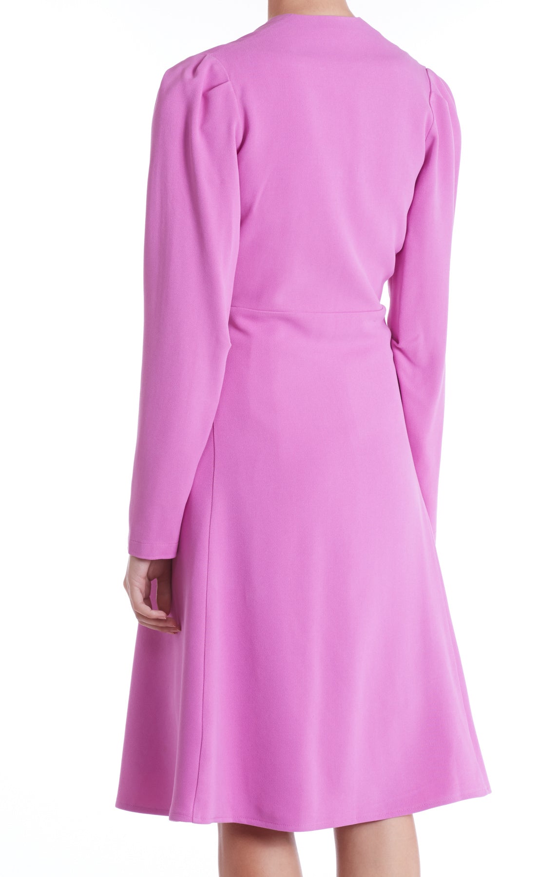 DULWICH COAT | LILAC SILK TWILL