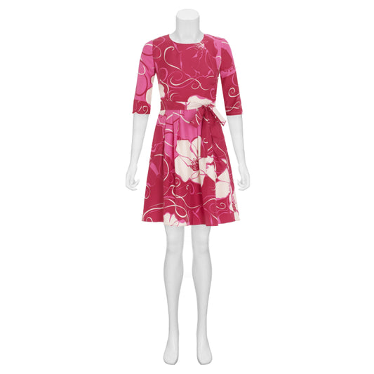 BEATRIX DRESS | LARGE FLOWER PRINT