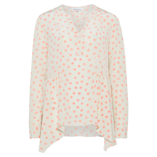 FELICITY TOP | DOTTY STAR PRINT