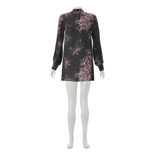 WHIT DRESS | SQUIGGLE PRINT