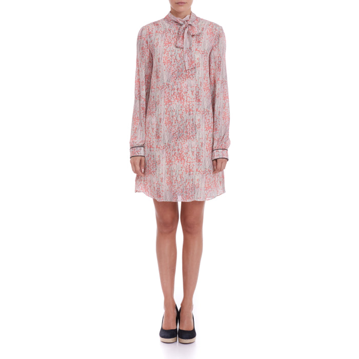 WHIT DRESS | DOTTY PRINT