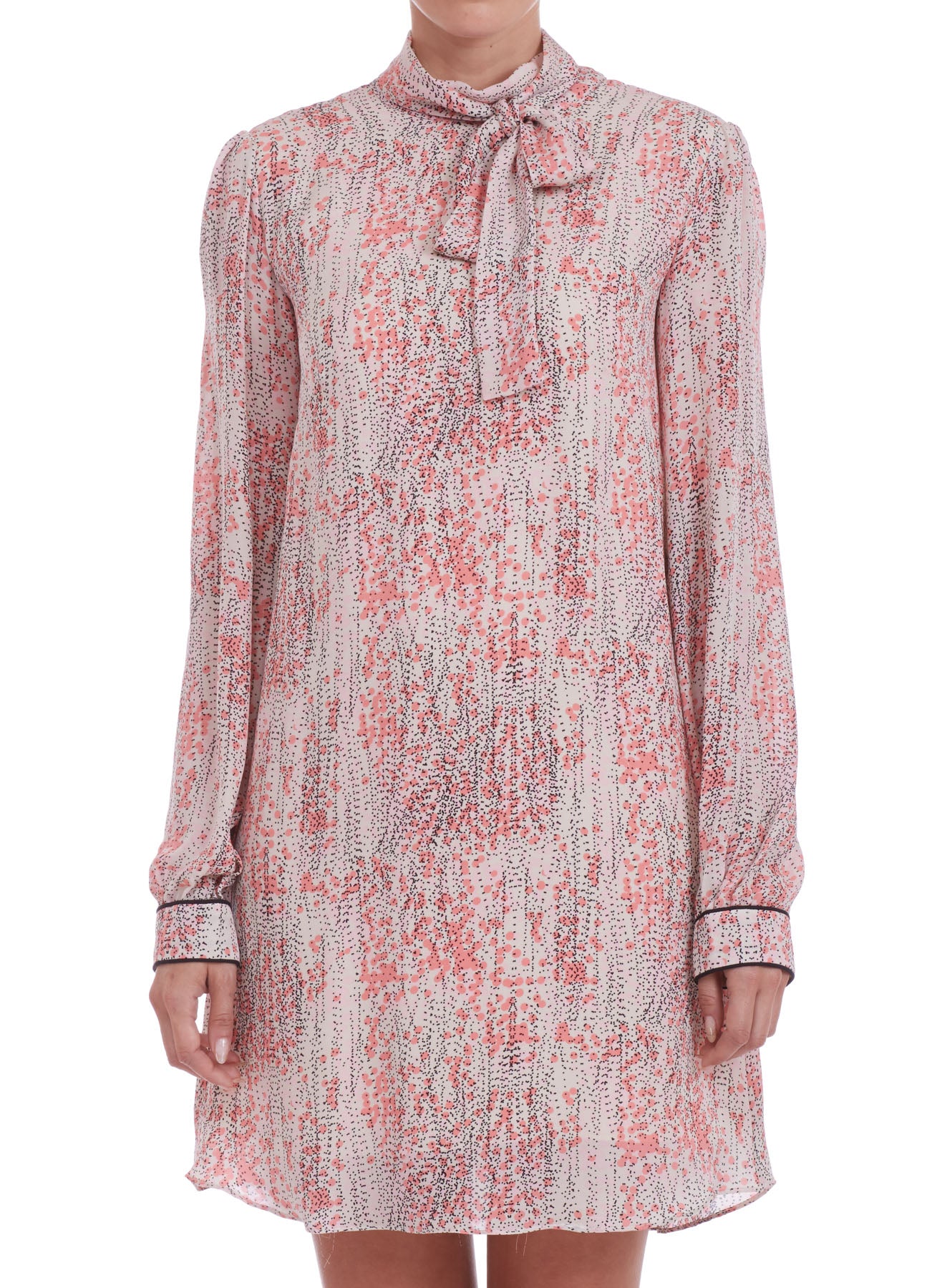 WHIT DRESS | DOTTY PRINT
