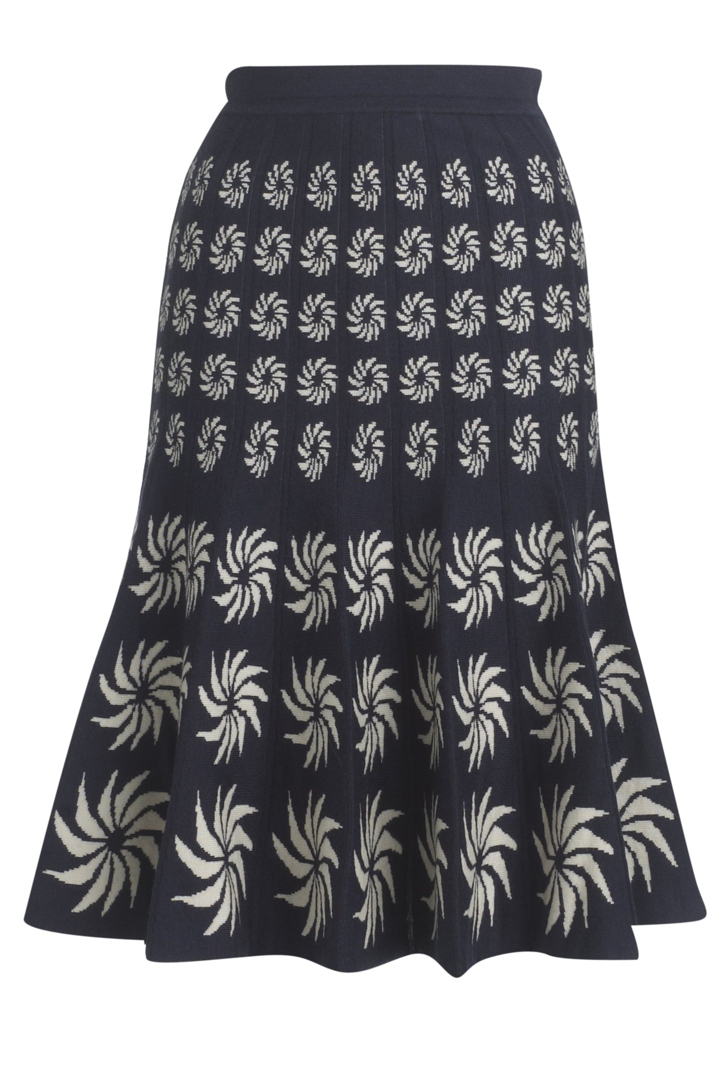 PORTOBELLO SKIRT | NAVY AND CREAM