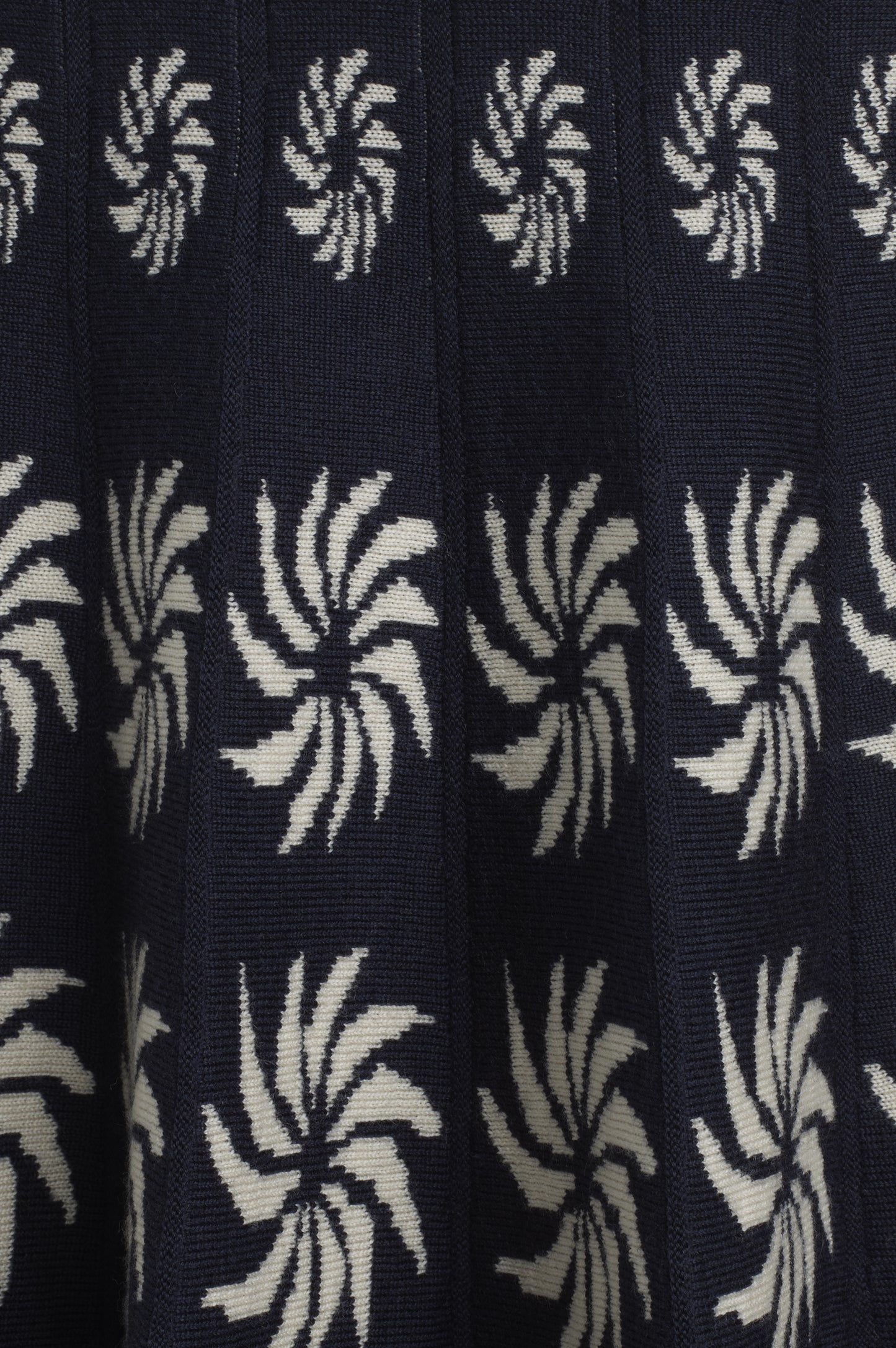 PORTOBELLO SKIRT | NAVY AND CREAM