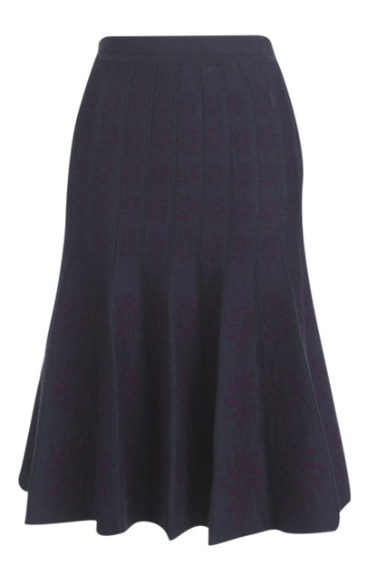 PORTOBELLO SKIRT | NAVY & PURPLE