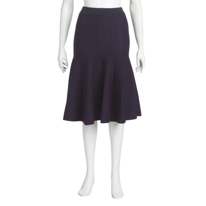 PORTOBELLO SKIRT | NAVY & PURPLE