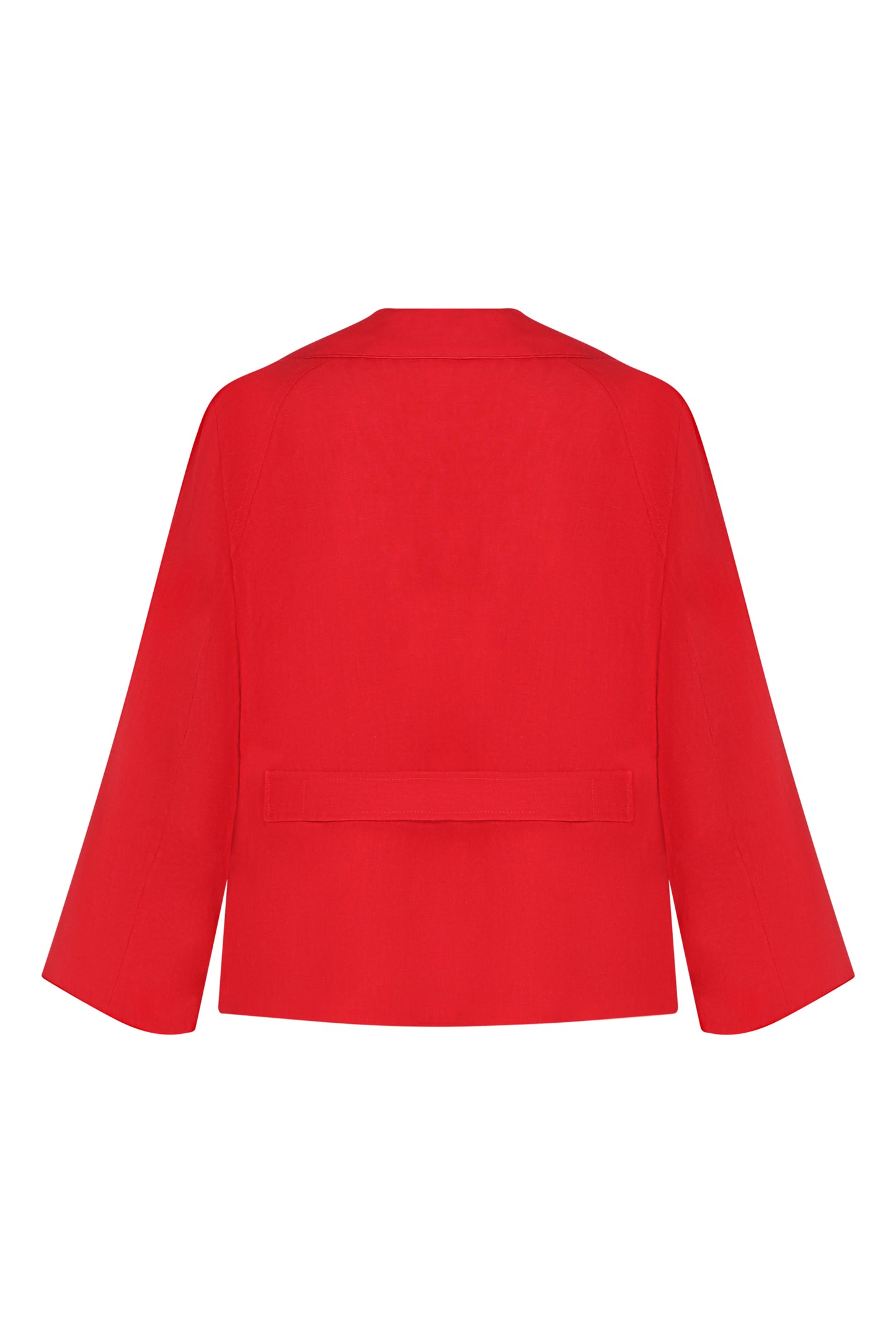 WOOLHAMPTON JACKET | RED LINEN