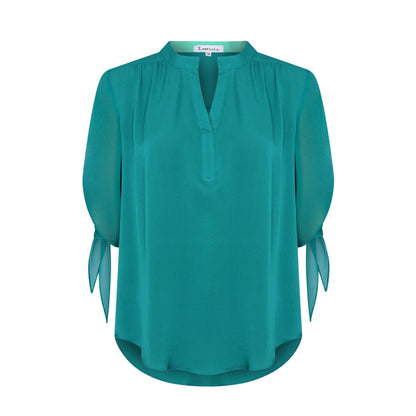 SILKY TOP | SILK GEORGETTE