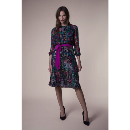 JOJO DRESS | GOLDEN DOTTY SILK