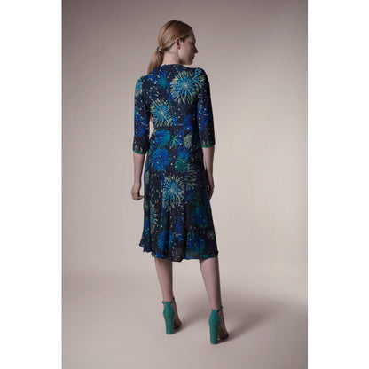 JESSIE DRESS | BLACK FIREWORKS PRINT