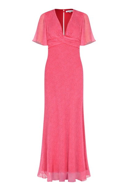 LONG MILLIE DRESS | ORGANIC PRINT