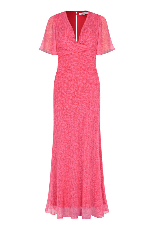 LONG MILLIE DRESS | ORGANIC PRINT
