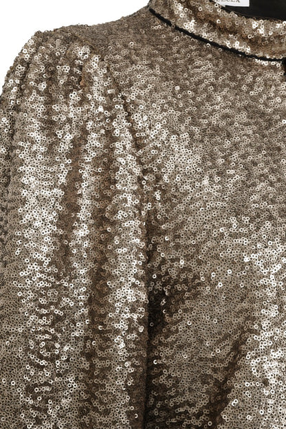 LAURA JACKET | PALE GOLD SEQUINS