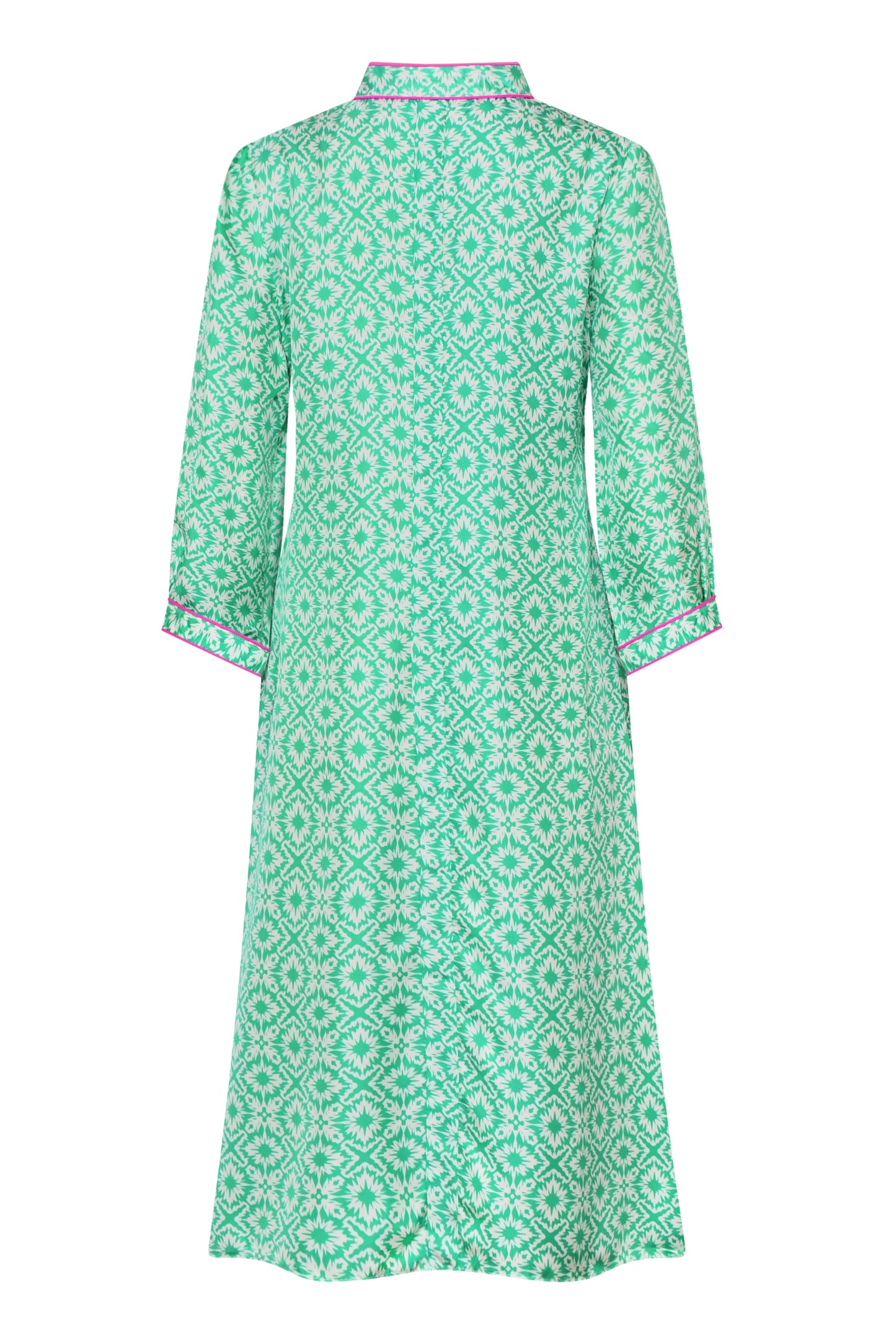 BEACH DRESS | GREEN XOX PRINT