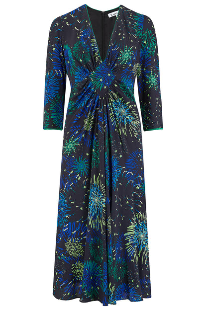 JESSIE DRESS | BLACK FIREWORKS PRINT