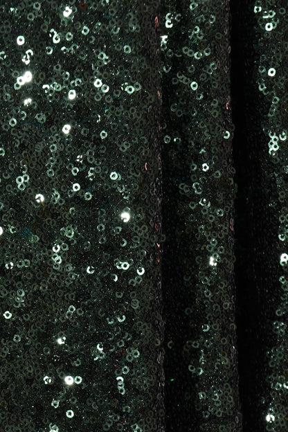 CHICA SKIRT | GREEN SEQUINS