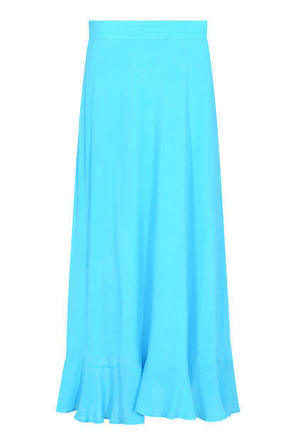 CHICA SKIRT | SUNNY BLUE RAYON