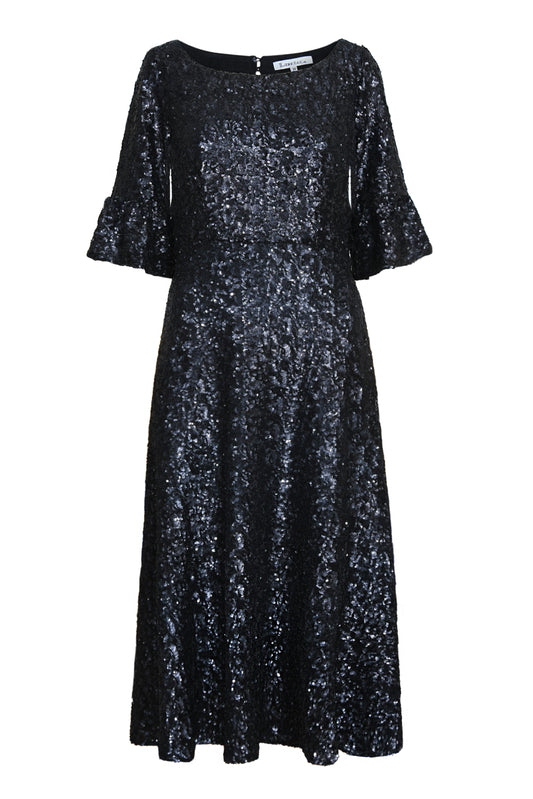 BEAROB DRESS | BLACK SEQUINS