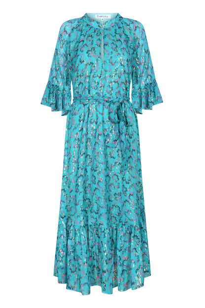 BLAZE DRESS | AWAKENING PRINTED SILK