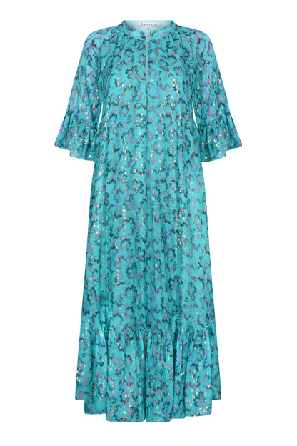 BLAZE DRESS | AWAKENING PRINTED SILK