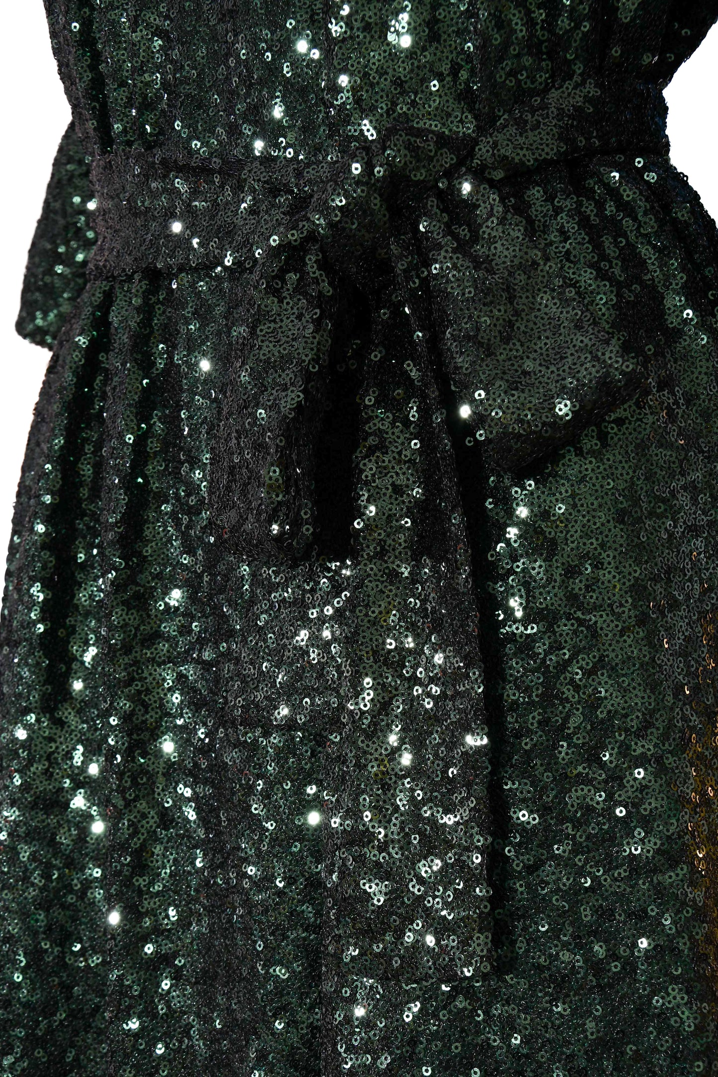 BLAZE DRESS | GREEN SEQUINS