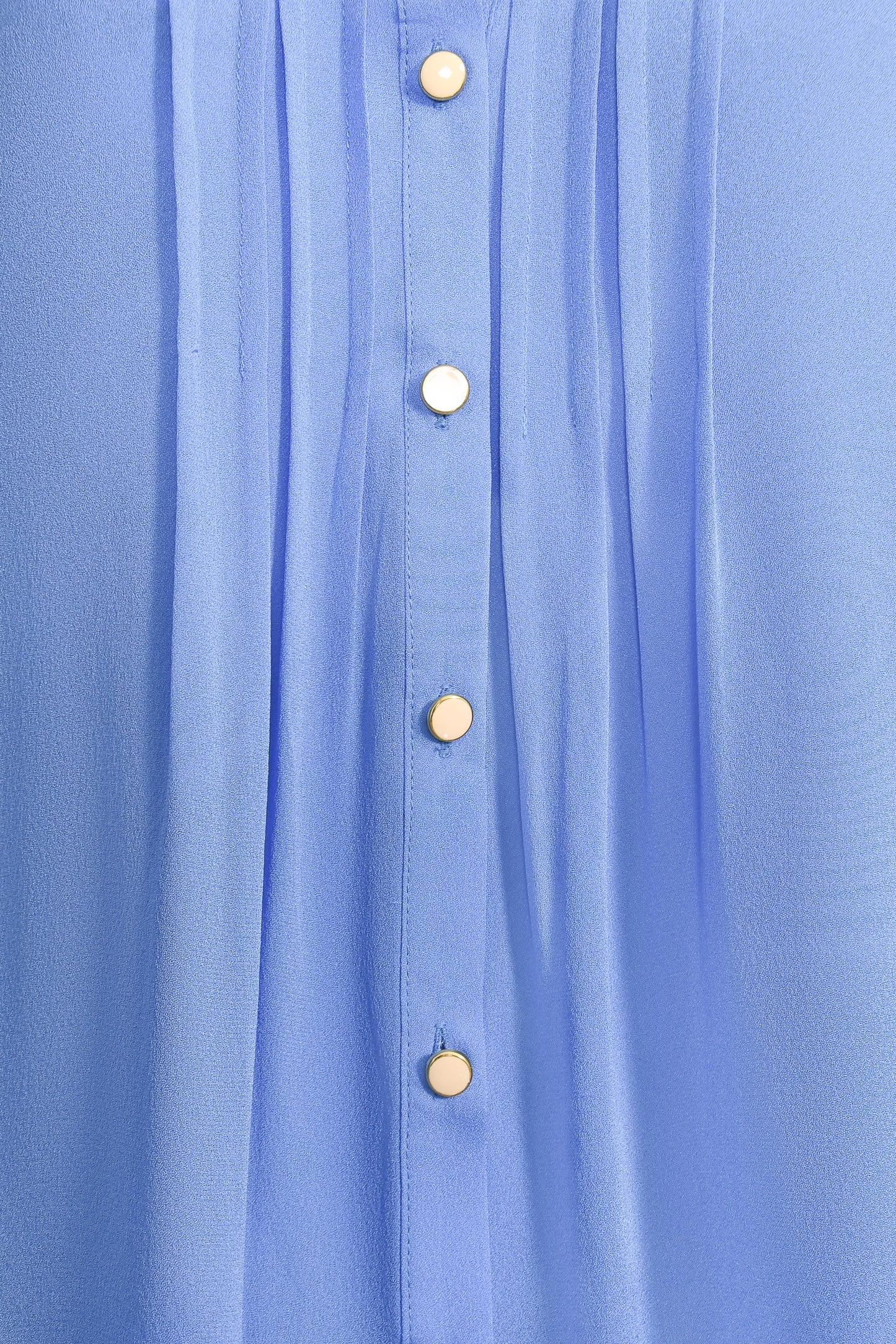 CHINKY TOP | POWDERY BLUE SILK GEORGETTE