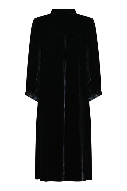 CHLOE DRESS | BLACK VELVET