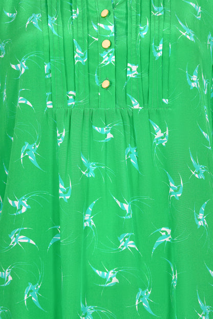 CHLOE DRESS | LOVEBIRDS PRINT