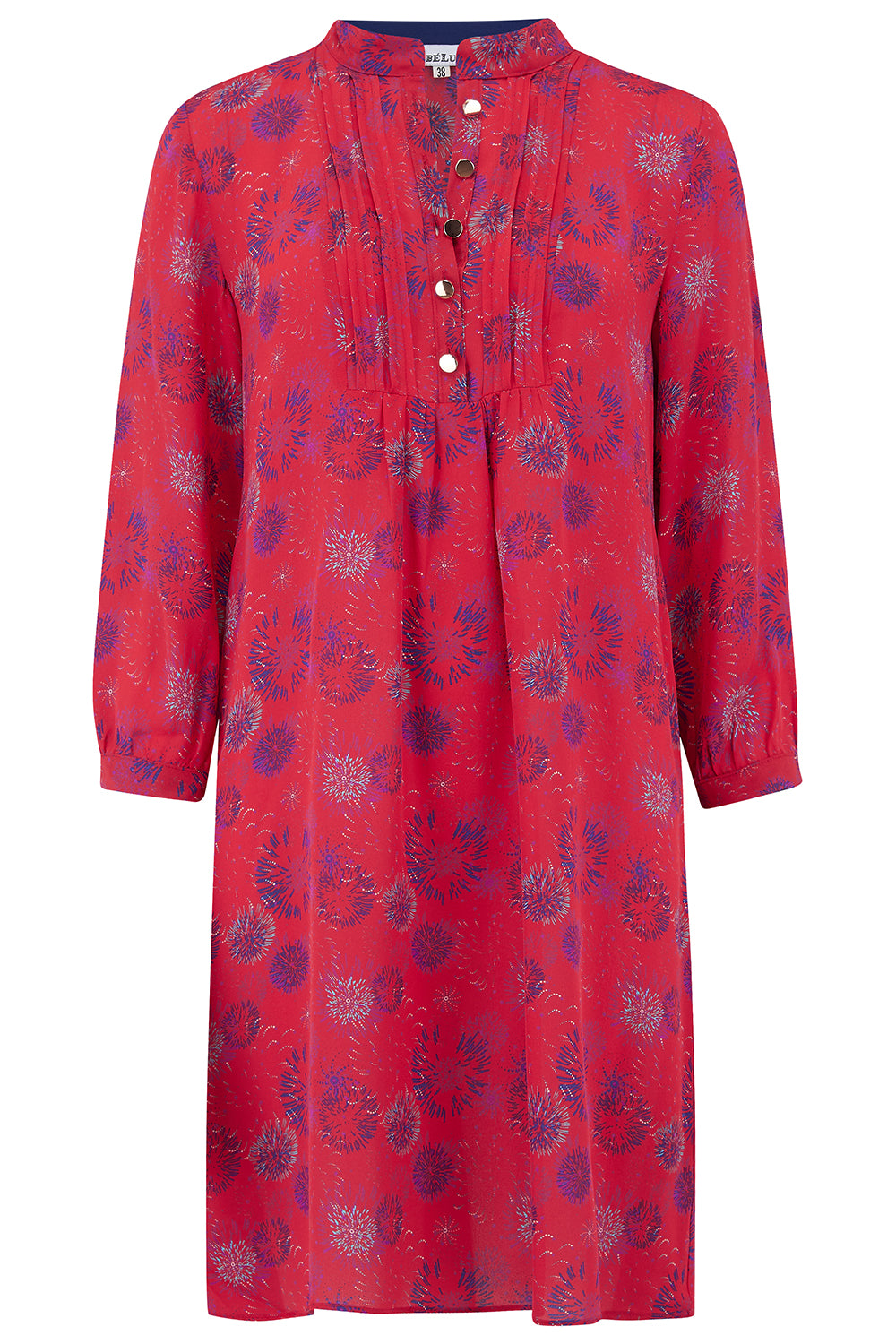 CHLOE DRESS | SMALL FIREWORKS PRINT