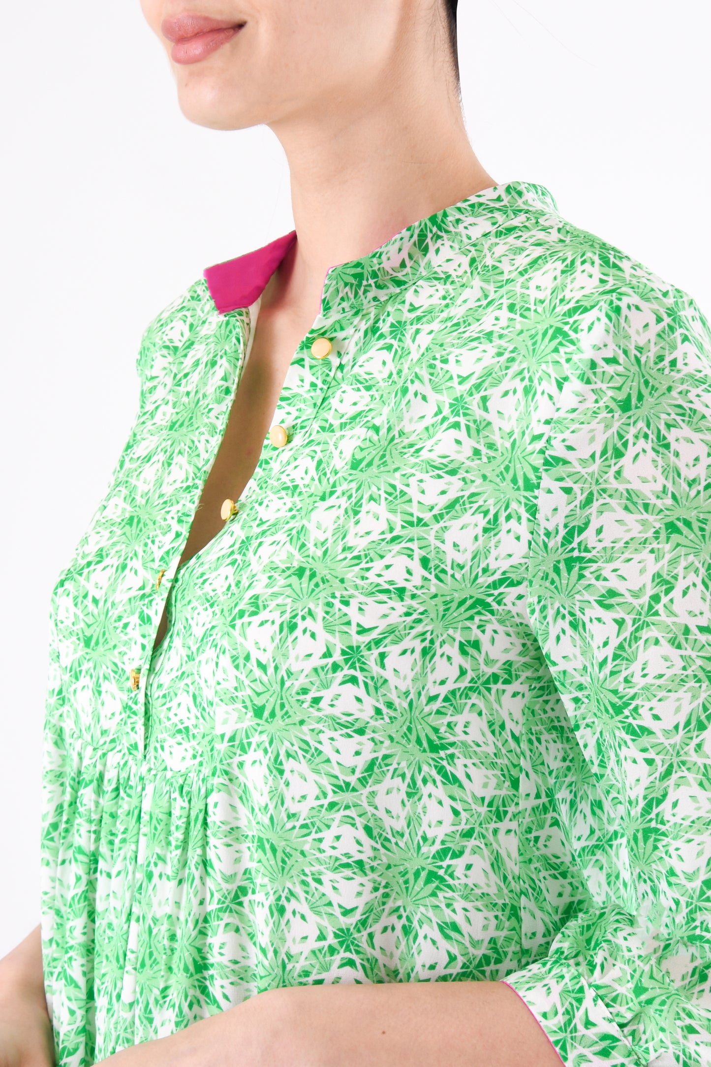 LONGER CLAUDE DRESS | STARTRACK PRINT
